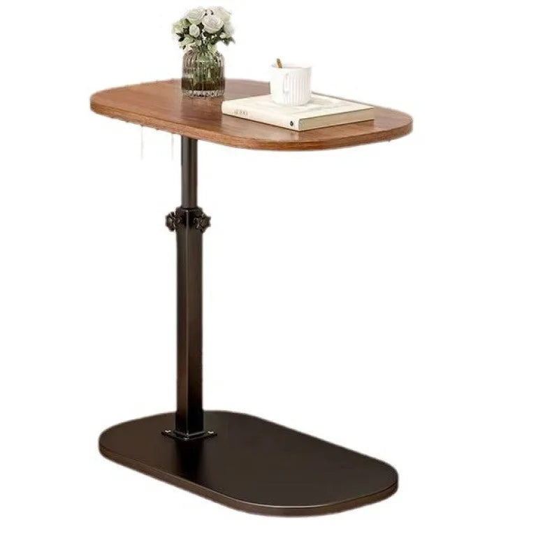 C-Shaped Sofa Side Table