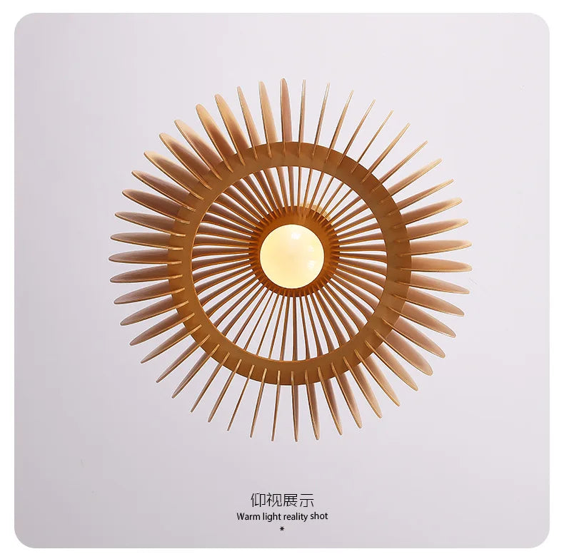 Rattan Pendant Chandelier