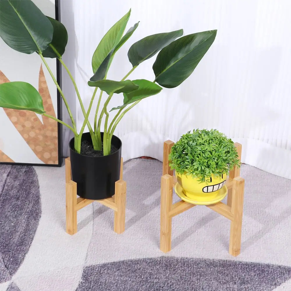 Bamboo Plant Stand