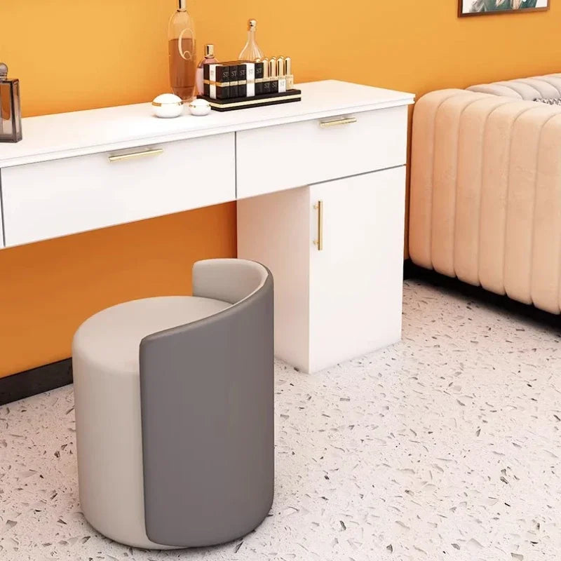 Wooden Vanity Stool