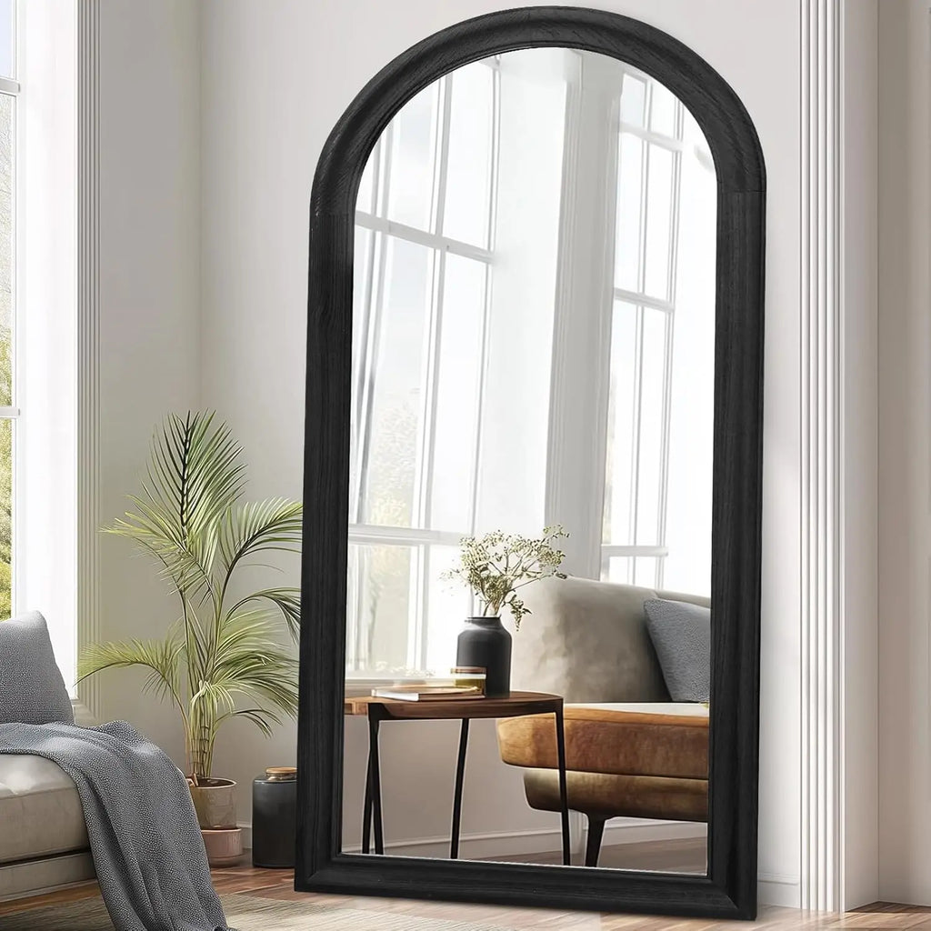 Arched Full-Length Wall Mirror