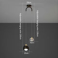 Crystal Bedside Pendant Light