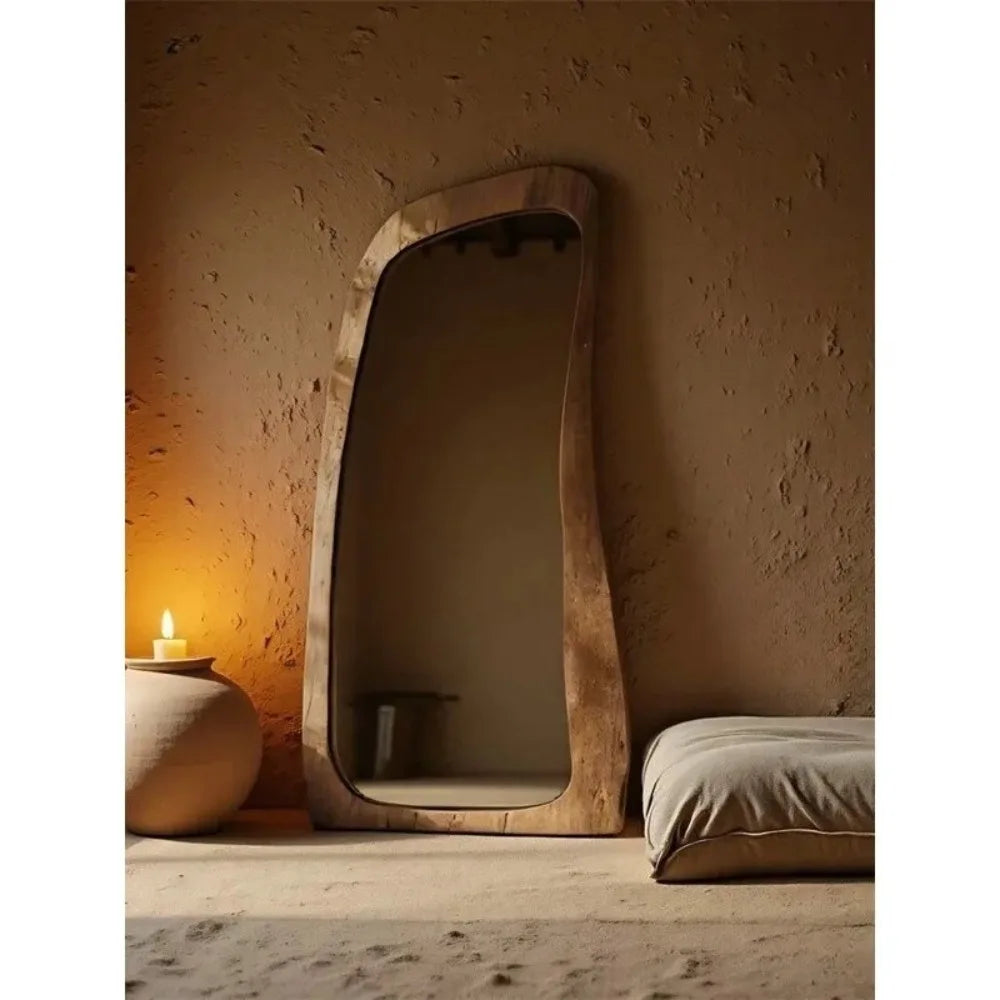 Irregular Full-Length Wall Mirror