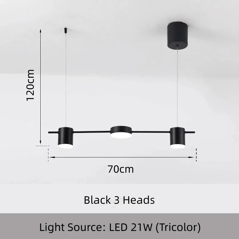 Modern LED Linear Chandelier