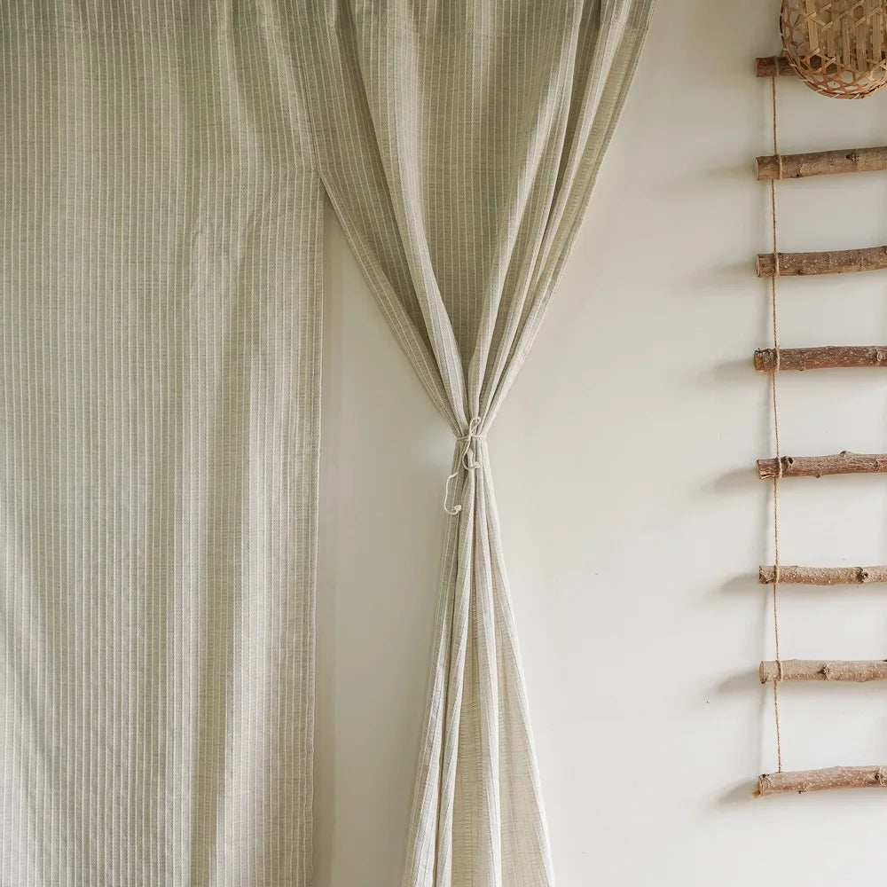 Japanese Cotton-Linen Curtains