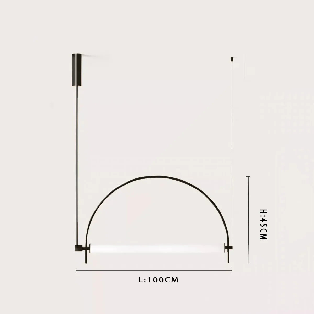 Minimalist Arc Pendant Lamp