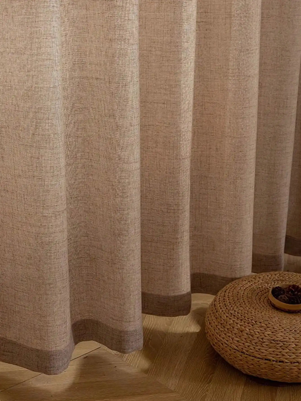 Japanese Cotton-Linen Sheer Curtains