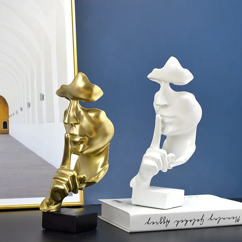 Thinker Figurine Sculpture
