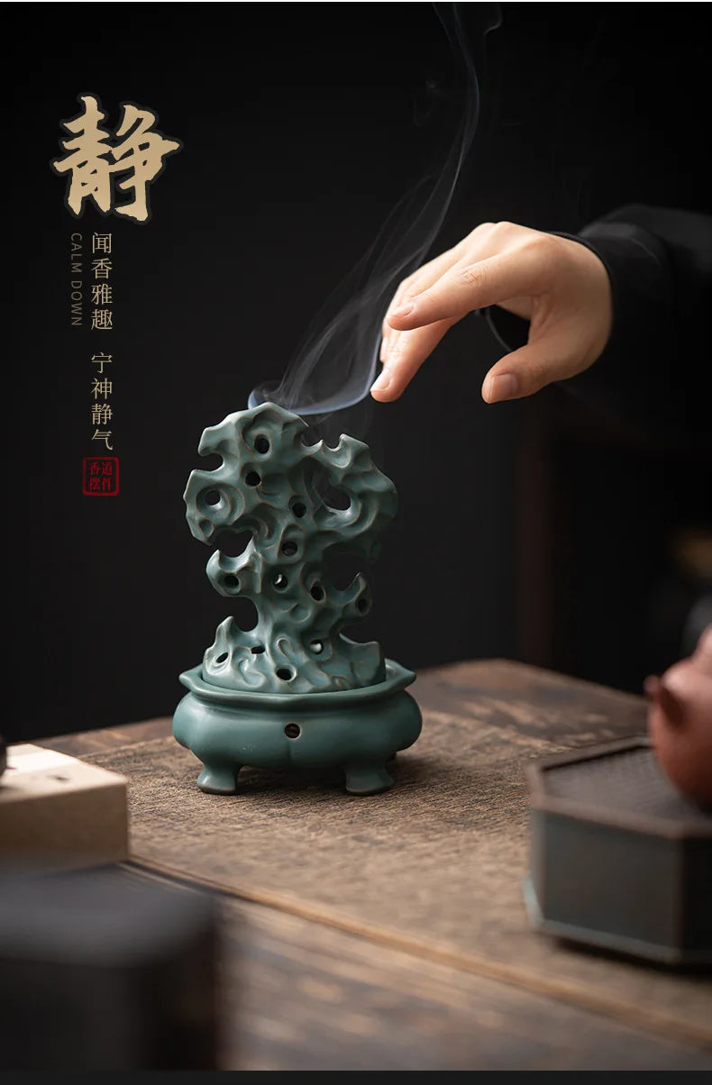 Zen Ceramic Incense Burner