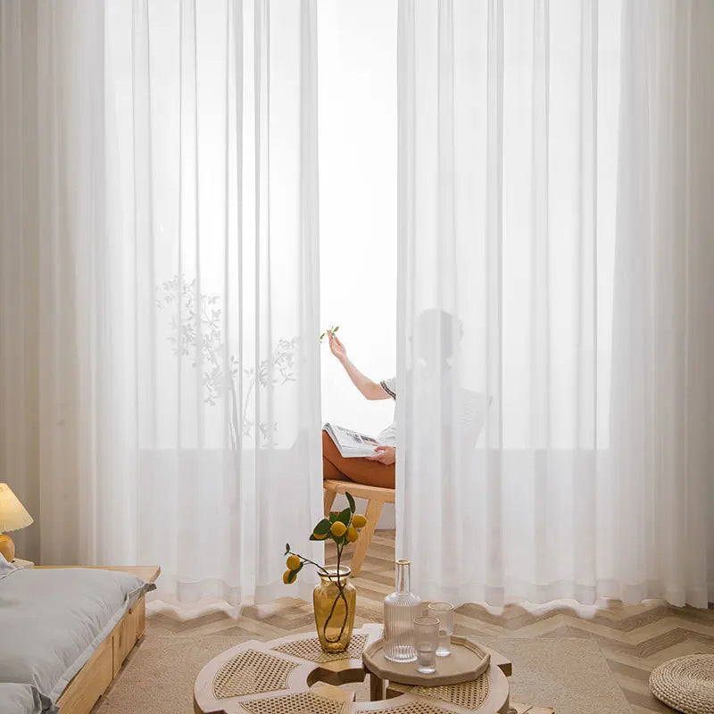 Modern Tulle Sheer Curtains