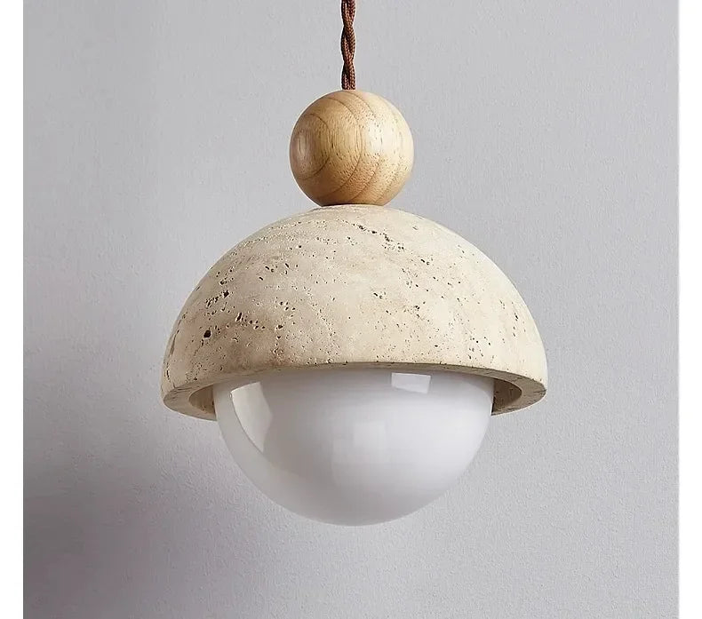 Wabi-Sabi Stone Pendant Chandelier