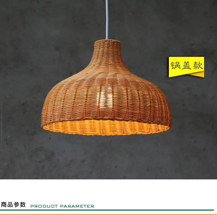 Rattan Pendant Chandelier