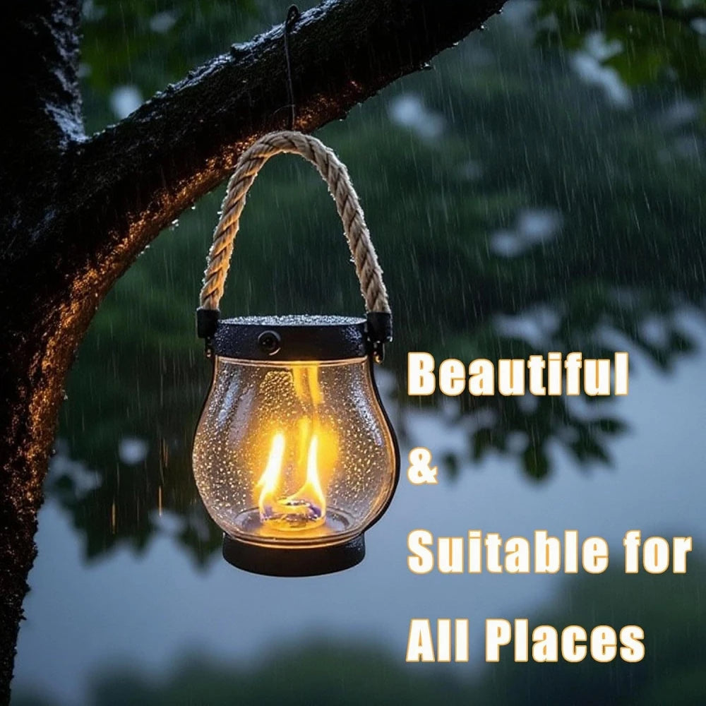 Solar Flame Lantern