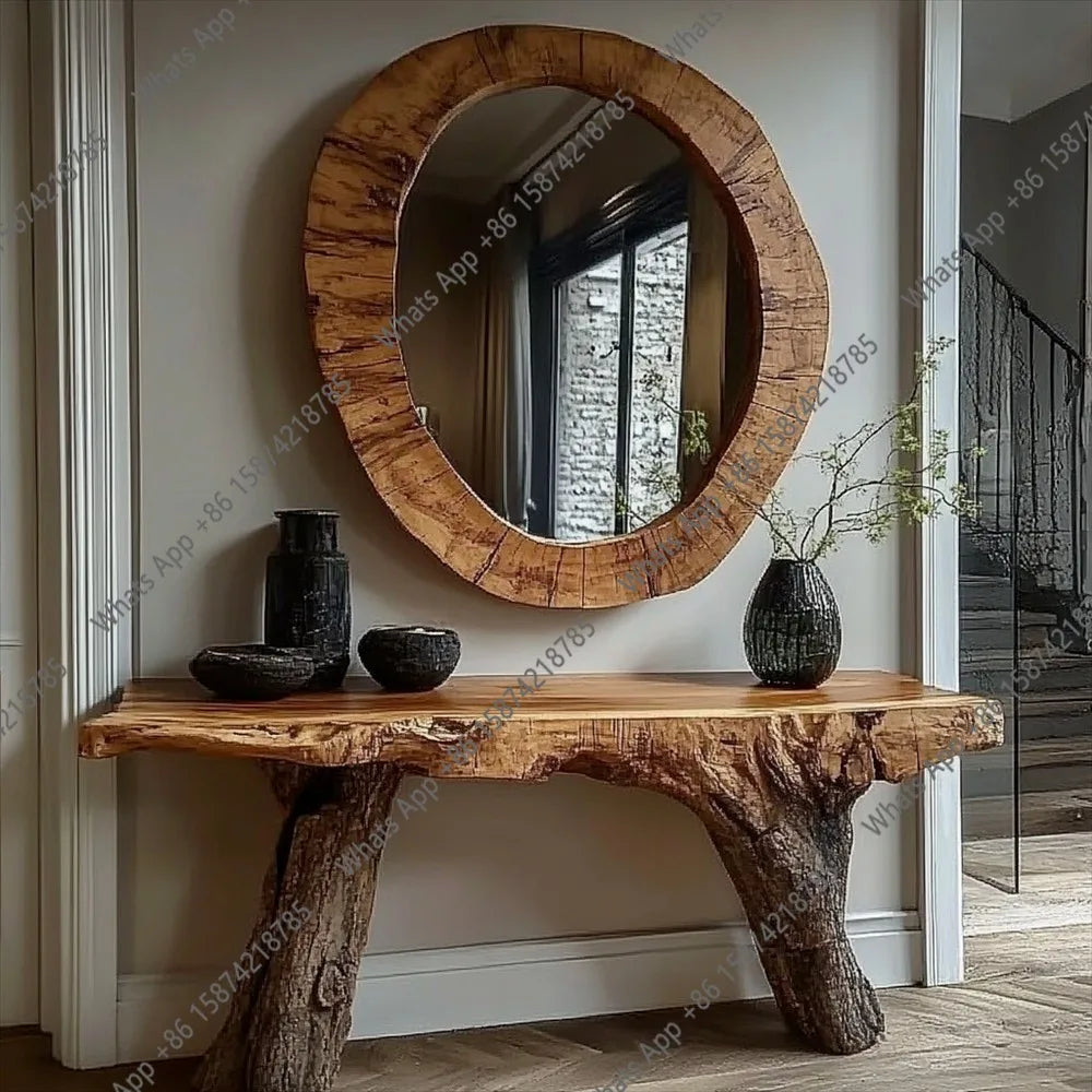 Irregular Magnifying Vanity Mirror