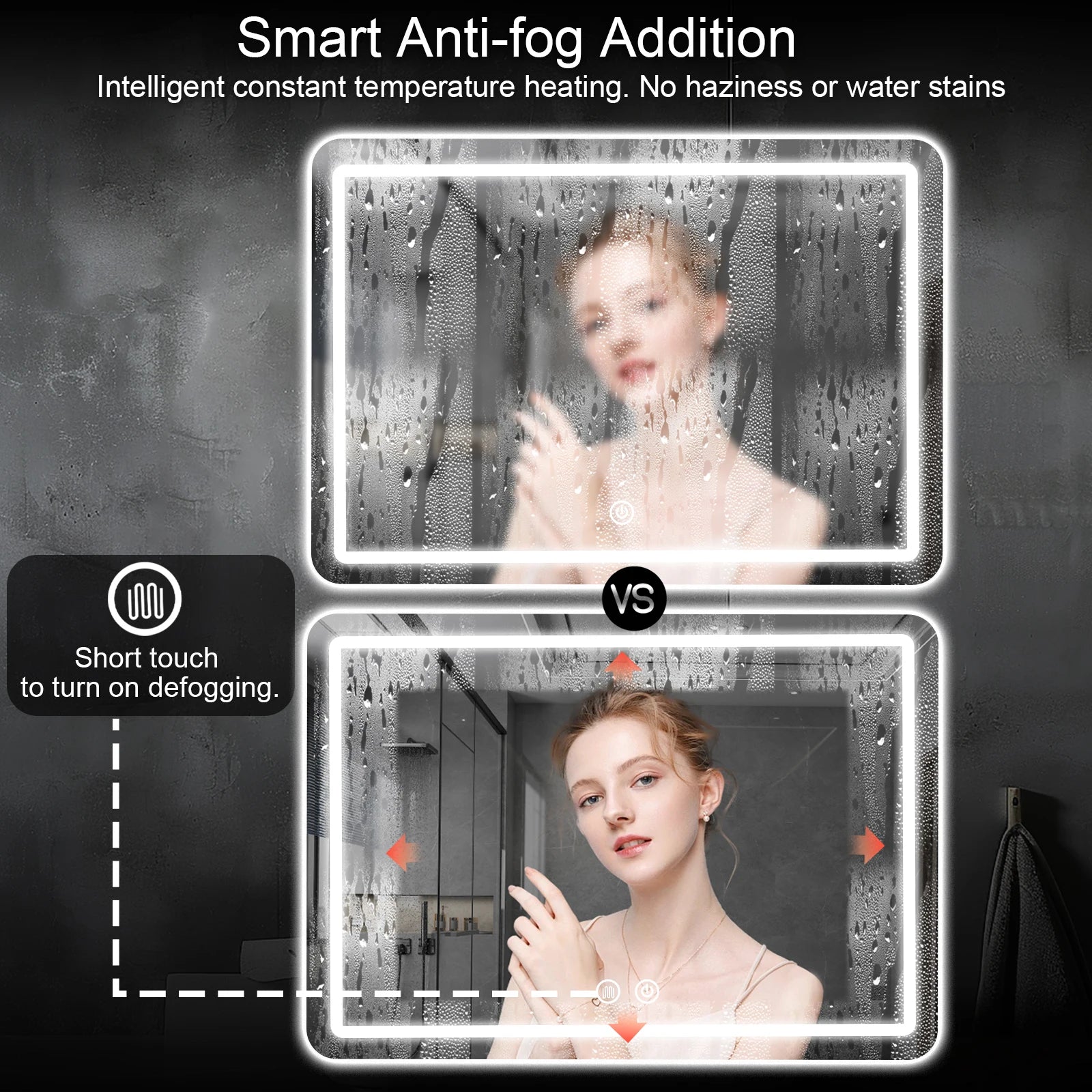 Backlit LED Vanity Mirror