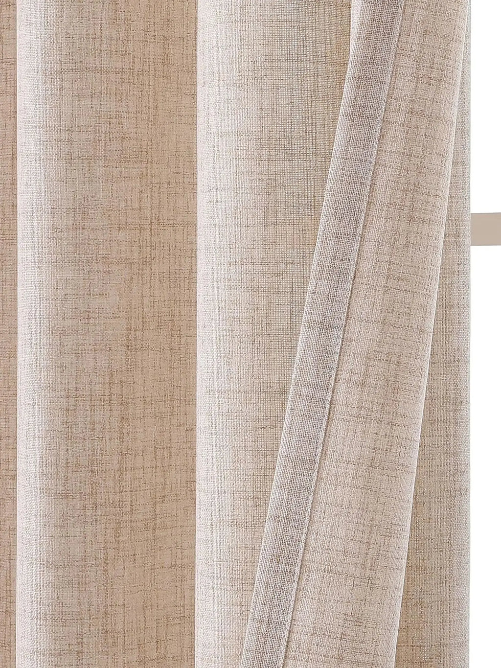 Nordic Faux Linen Blackout Curtains