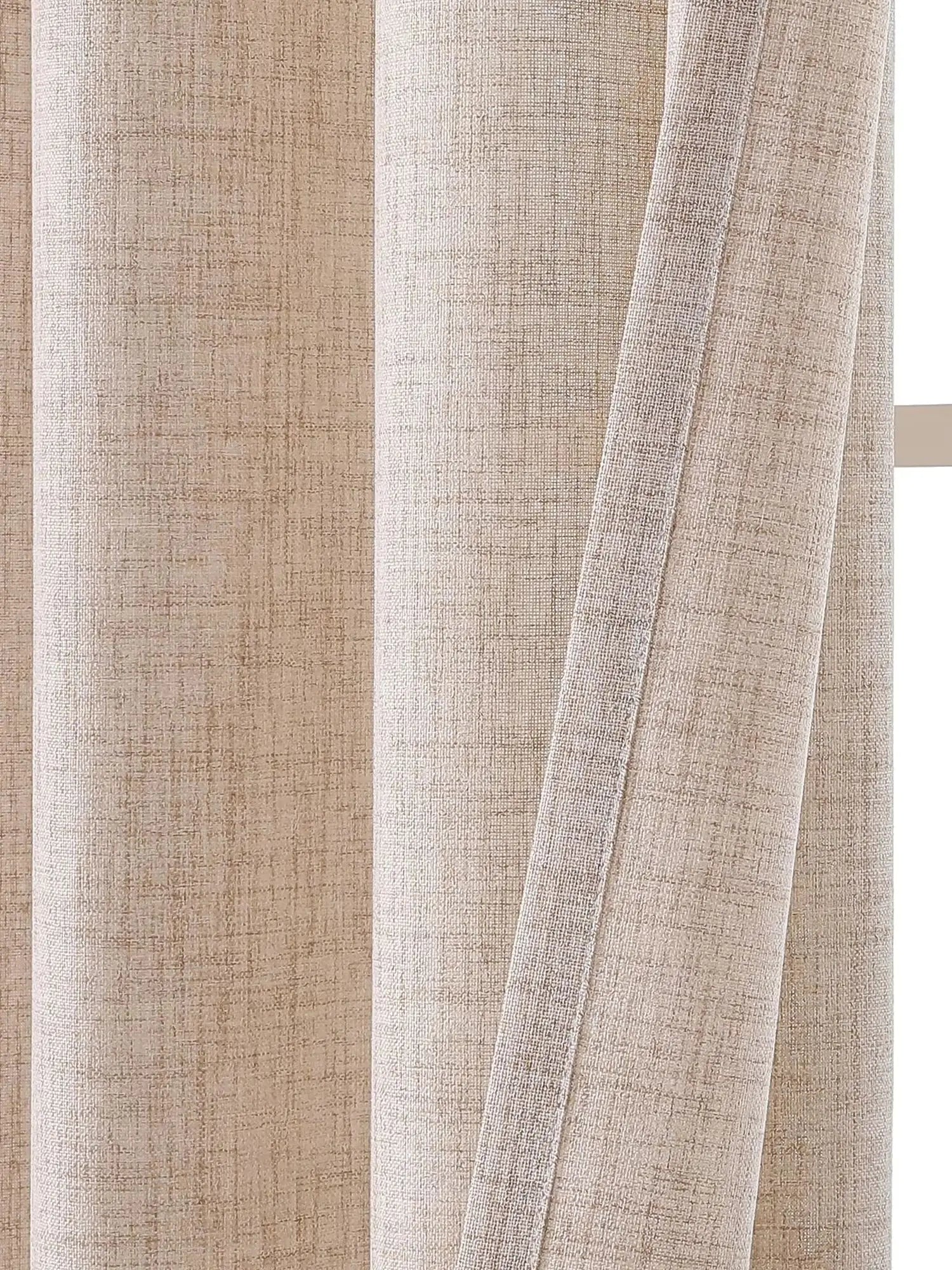 Nordic Faux Linen Blackout Curtains