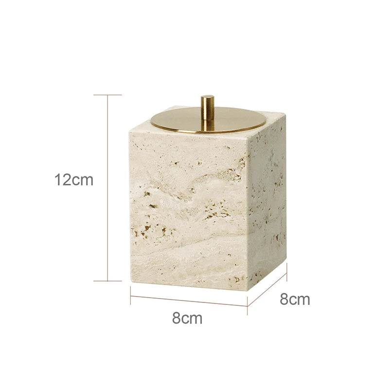 Travertine Bathroom Set