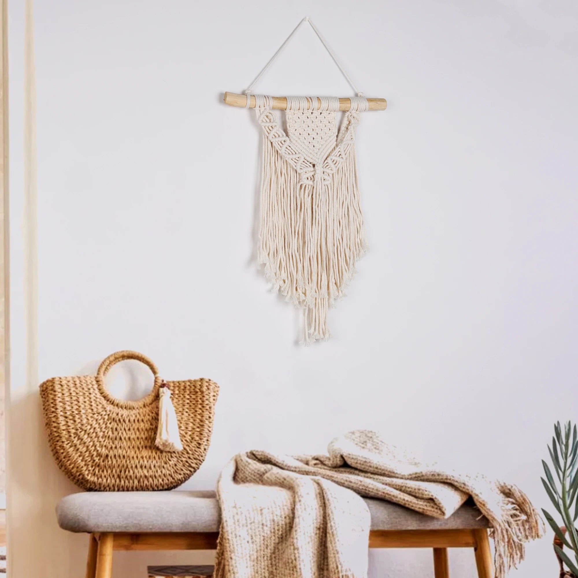 Boho Macrame Wall Hanging