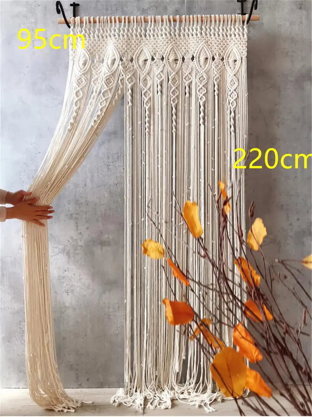 Macrame Door Curtain