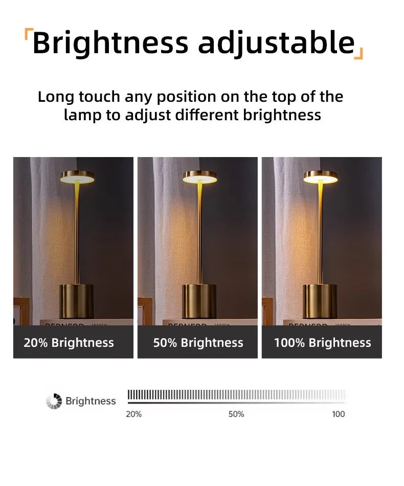 Cordless Touch Table Lamp