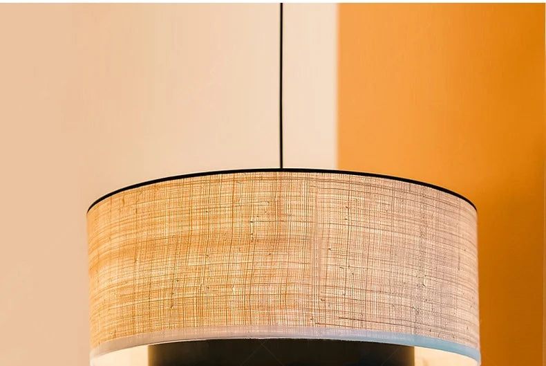 Wabi-Sabi Fabric Pendant Chandelier