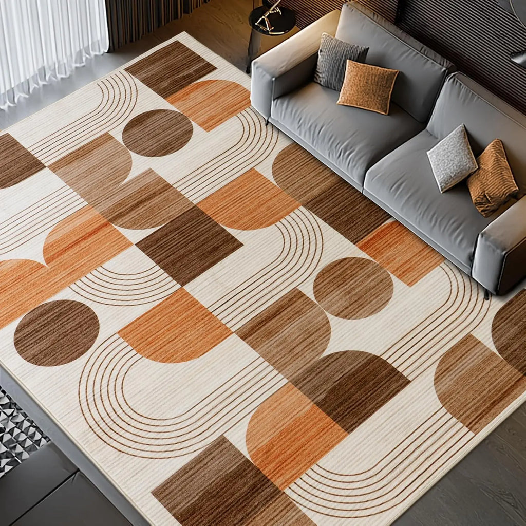 Abstract Geometric Area Rug