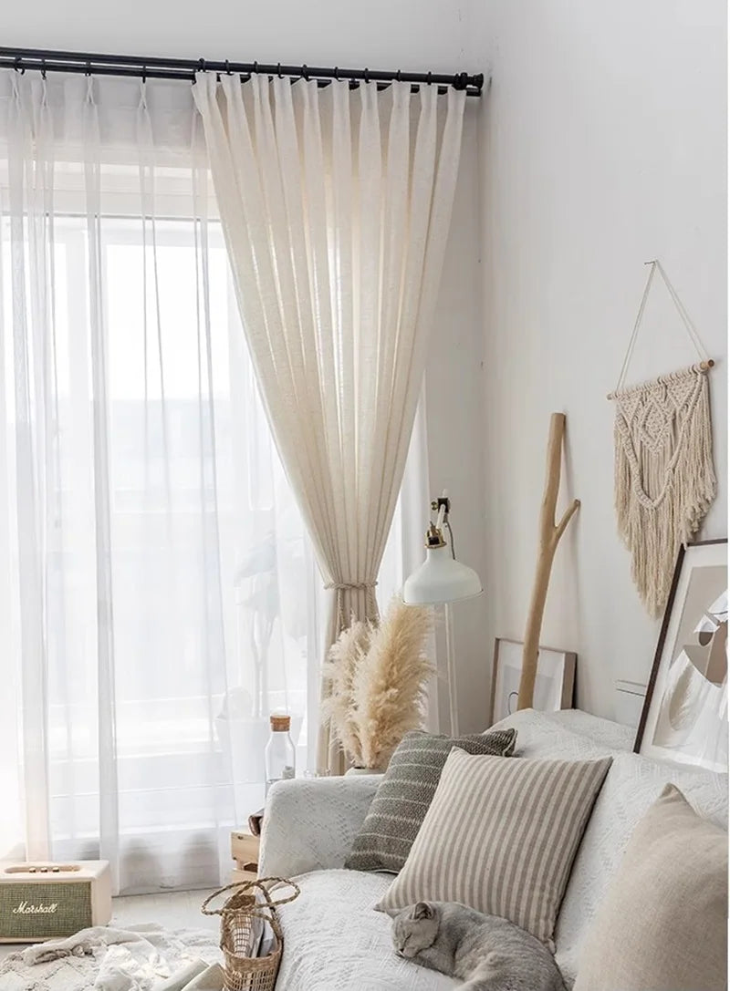 Japanese Tulle Sheer Curtains