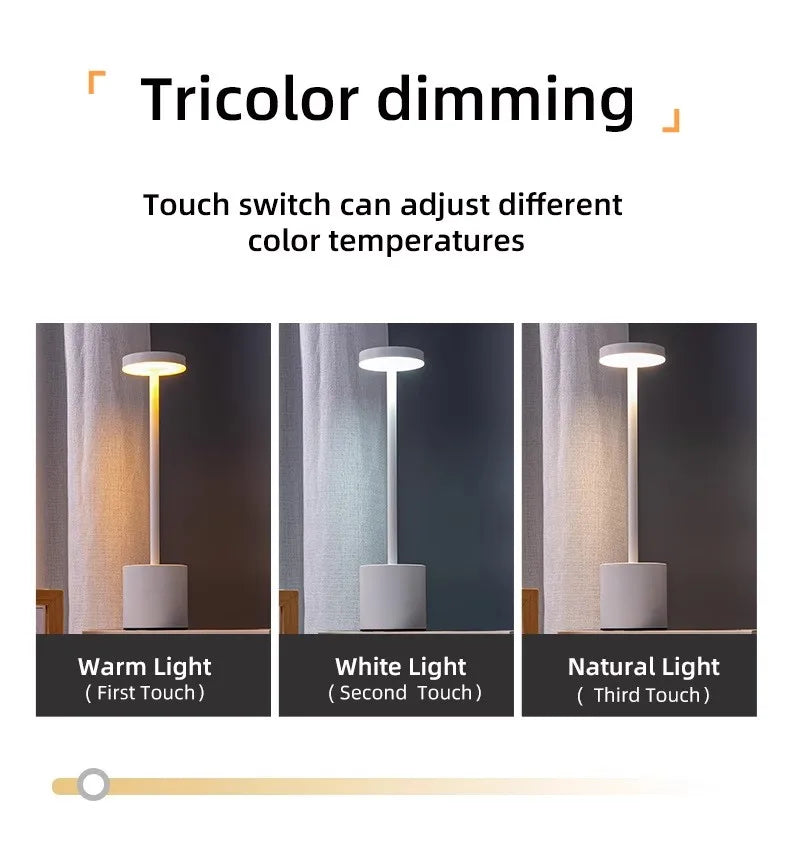Cordless Touch Table Lamp