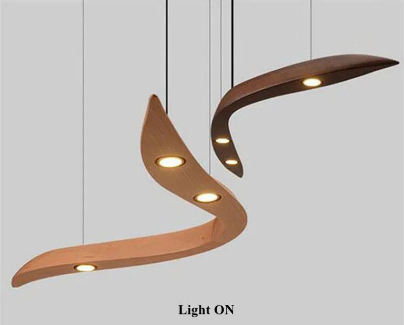 Modern Wood Pendant Lamp