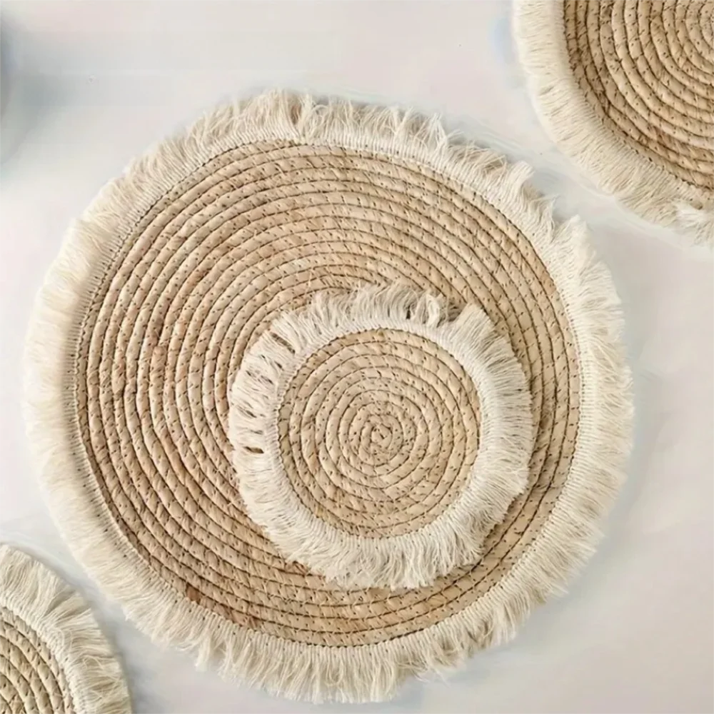 Boho Round Sage Green Macrame Wall Hanging