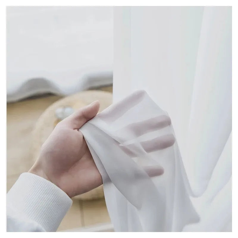Modern Tulle Sheer Curtains