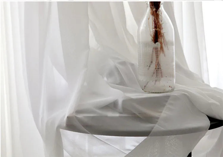 Modern Tulle Sheer Curtains