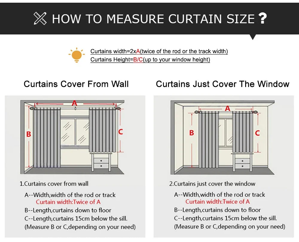 Modern Gauze Blackout Curtains