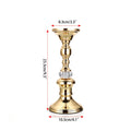 Crystal Pillar Candle Holder