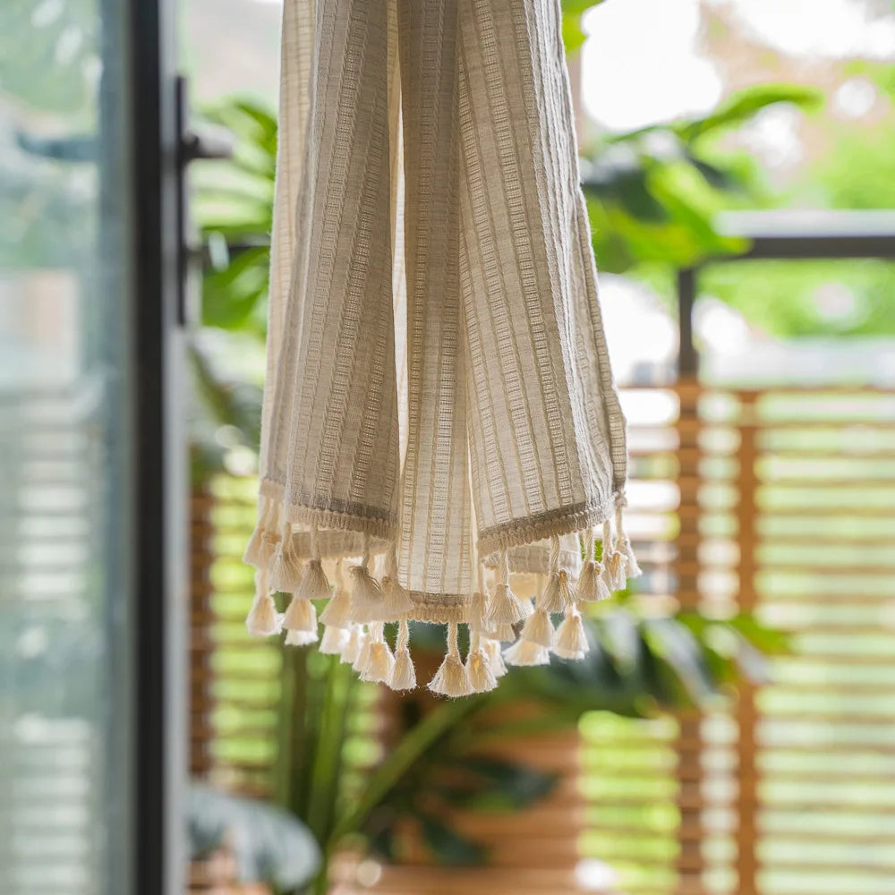 Japanese Cotton-Linen Curtains