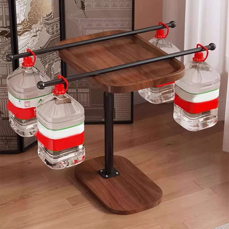 C-Shaped Sofa Side Table