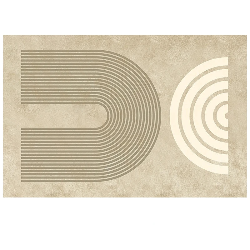 Abstract Plush Area Rug