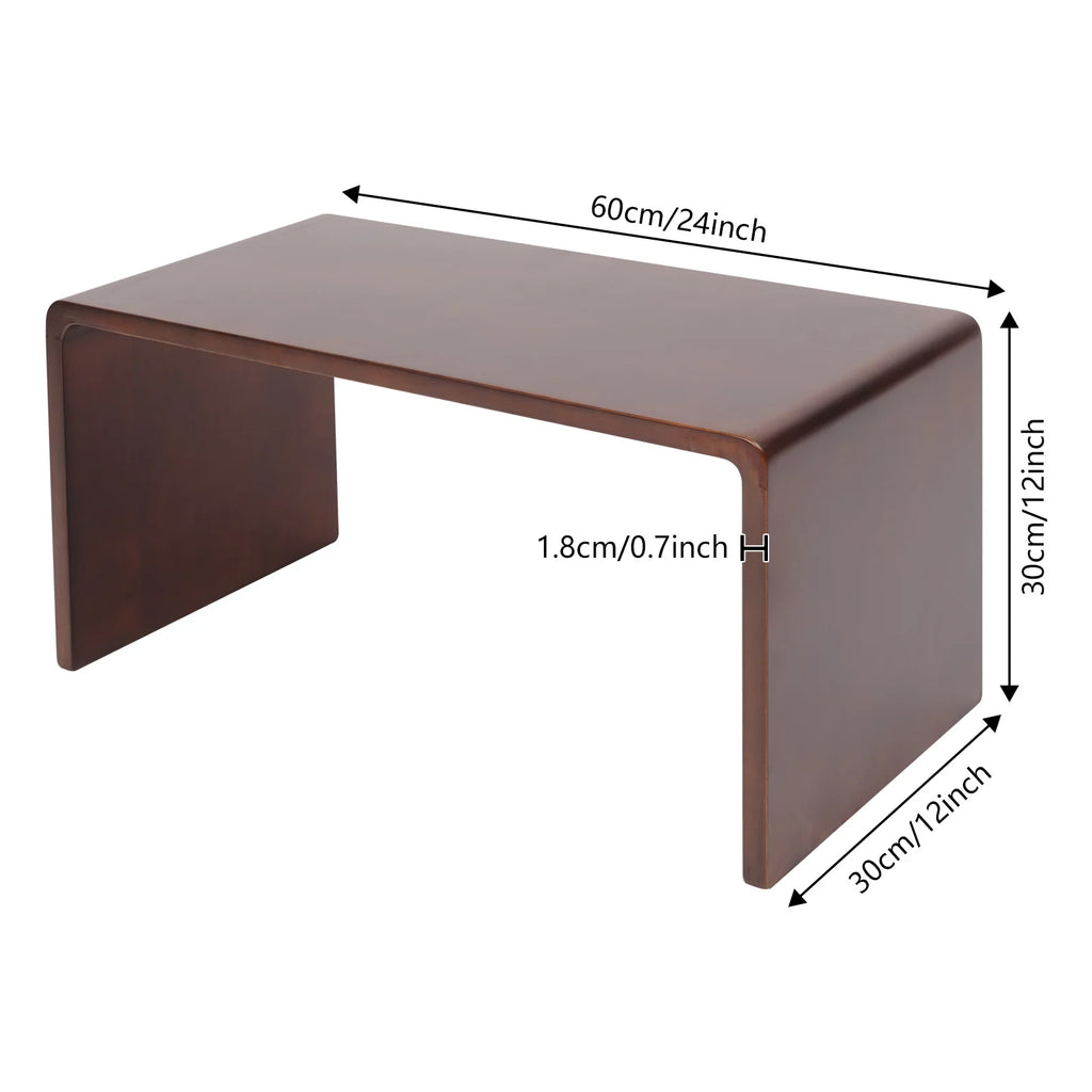 C-Shaped Sofa Side Table