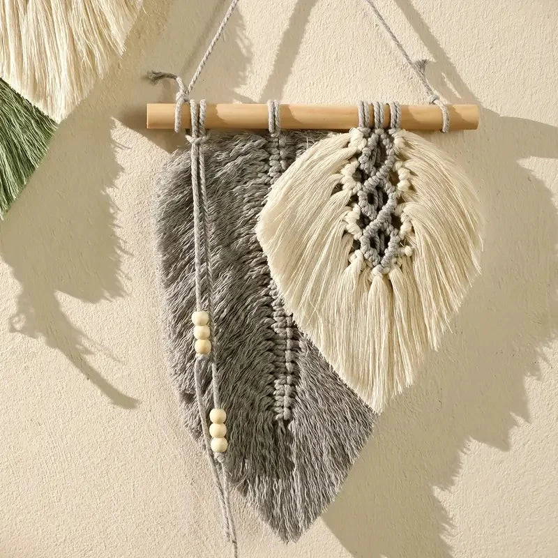 Macrame Leaf Wall Hanging