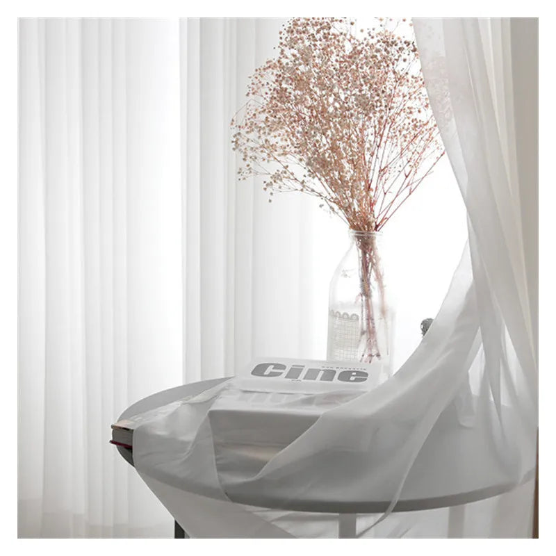 Modern Tulle Sheer Curtains