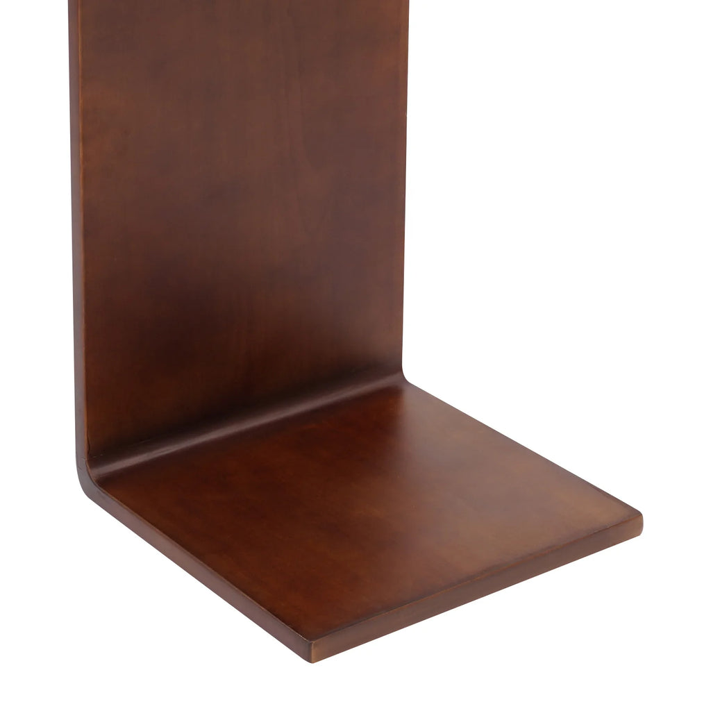 C-Shaped Sofa Side Table