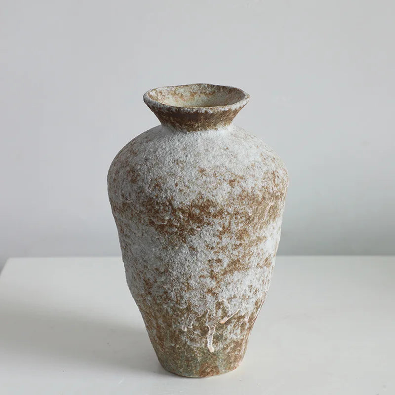 Coarse Pottery Zen Vase
