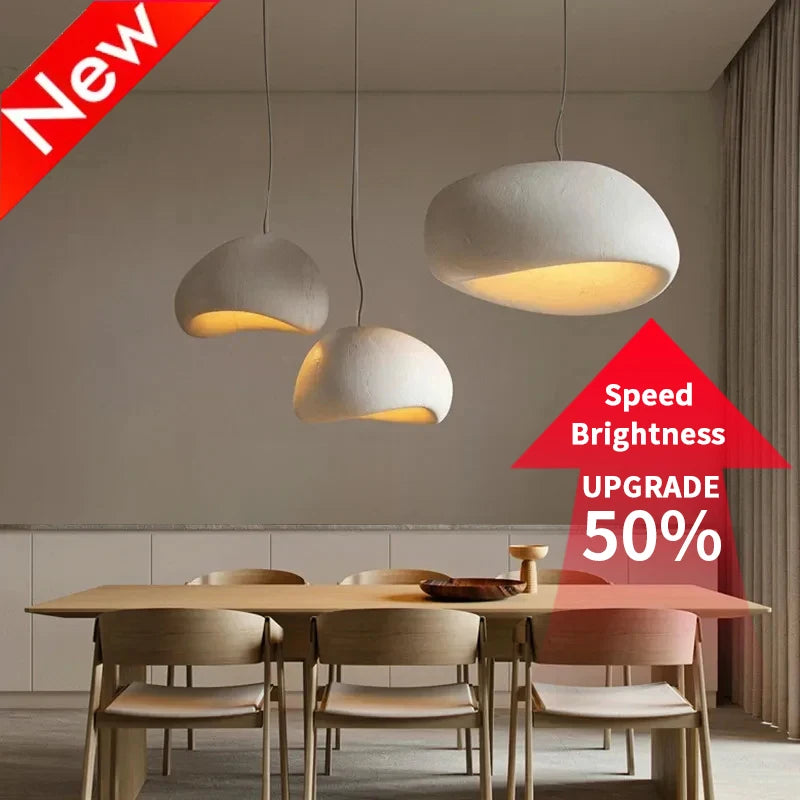 Wabi-Sabi Cement Pendant Chandelier