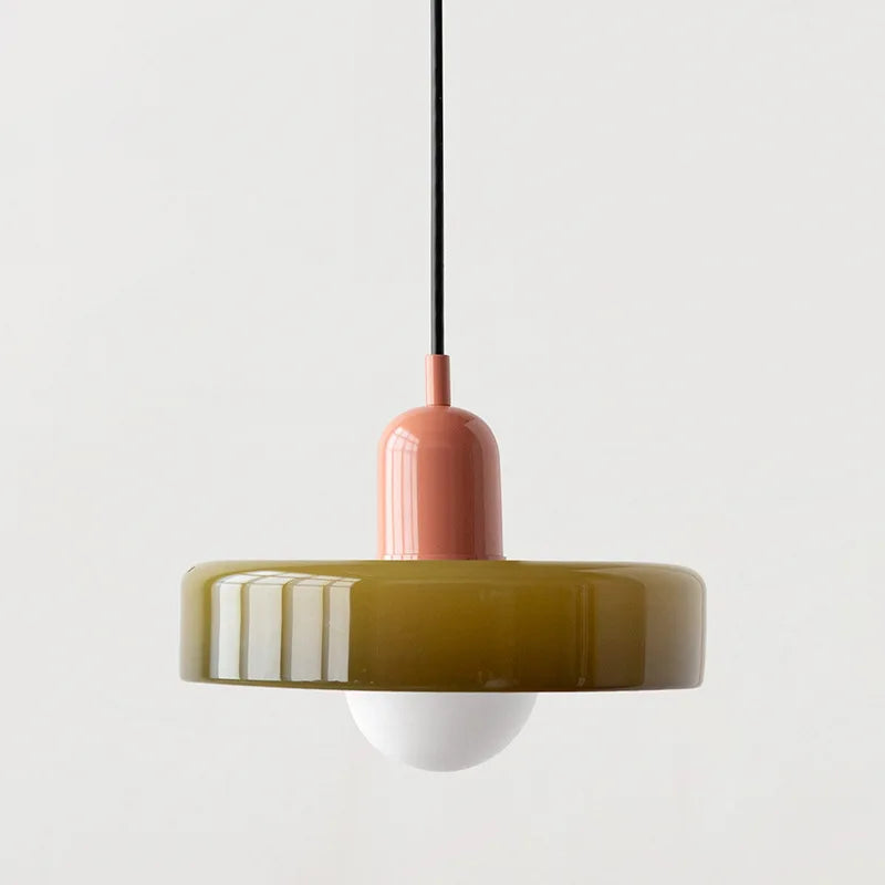 Bauhaus Glass Chandelier