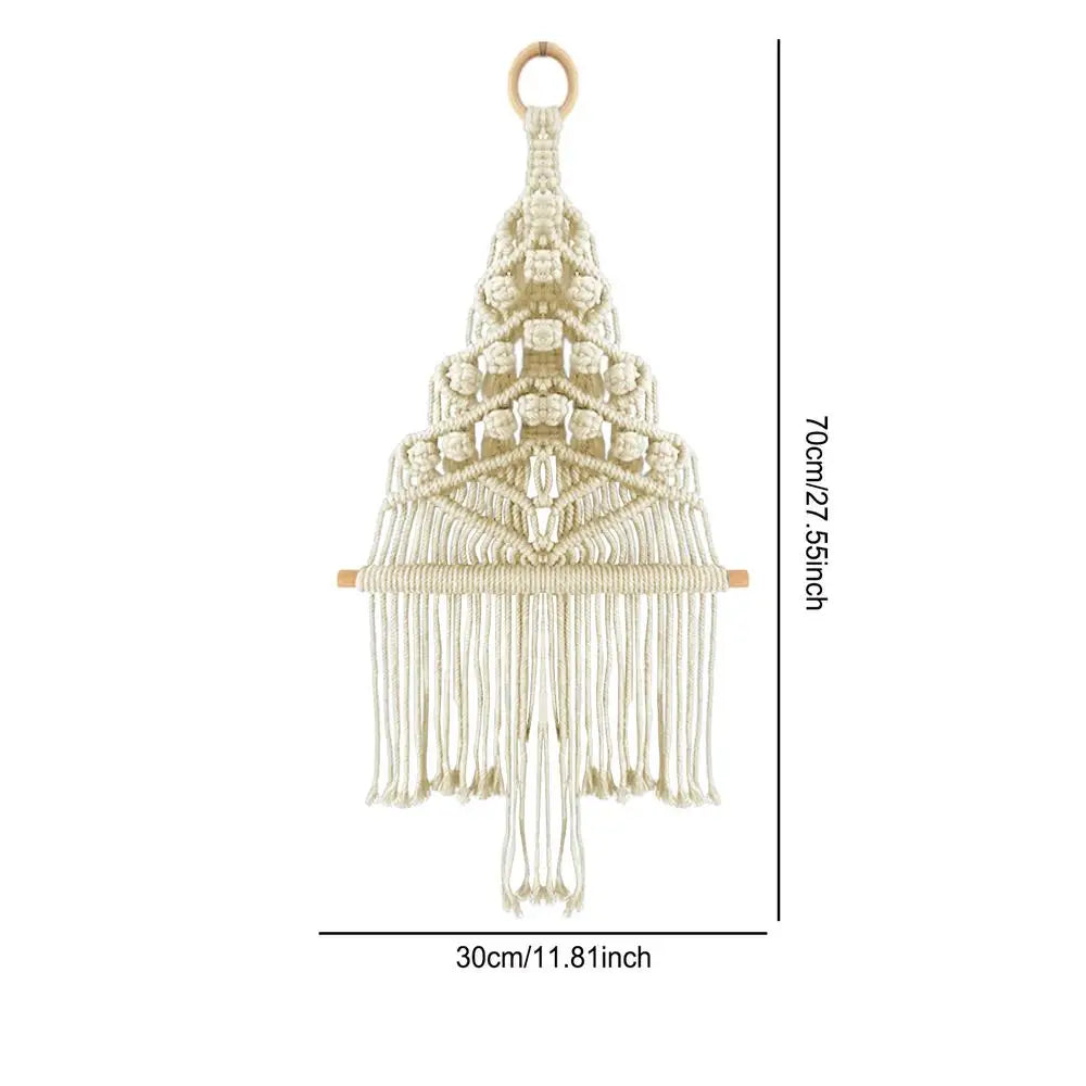 Boho Geometric Macrame Wall Hanging