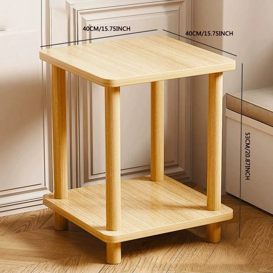 Wood Side Table