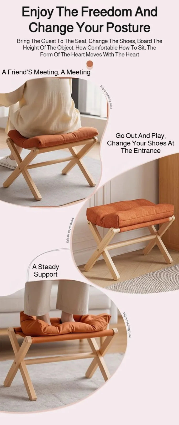 Storage Ottoman Footstool