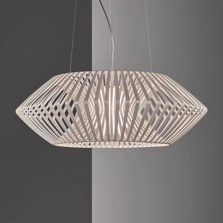 Wabi-Sabi Rattan Pendant Chandelier