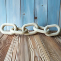 Boho Wood Chain Sculpture